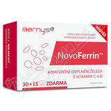 Barnys NovoFerrin cps. 30+15 ZDARMA